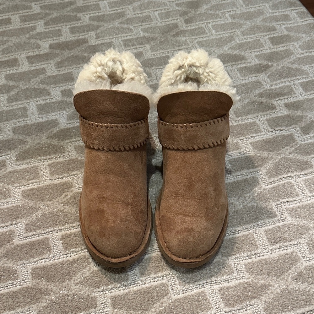 UGG W MCKAY Chestnut Suede Sz 5.5 M GUC